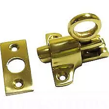 NEW 12 X Fanlight Door Window Catch Latches Lock Solid Polished Brass - Onestopd • £147.43