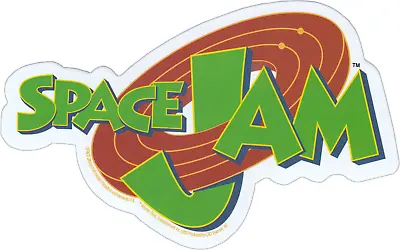 Sticker -  Space Jam Logo Looney Tunes Michael Jordan 5.5  X 3.38  Die Cut #5935 • $5.75