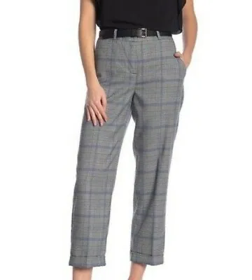 Vince Camuto Plaid Cuffed Crop Pants    Size: 4 • $10.50