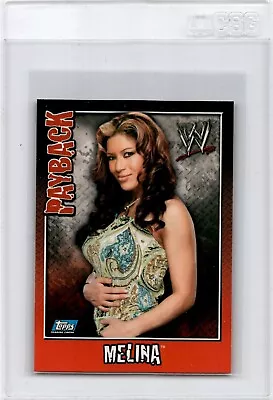 2006 Topps WWE Payback Card UK Version Rare Melina • $1.80
