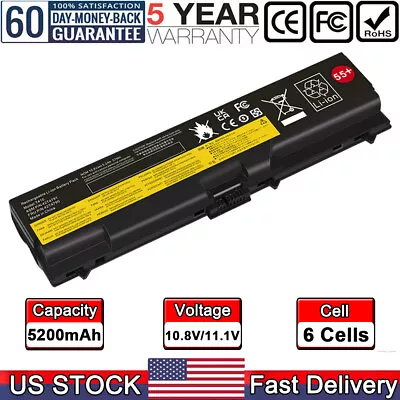 Battery For Lenovo ThinkPad T410 T420 T510 T520 SL410 SL510 E420 E425 E520 Fast • $14.95