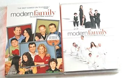 Modern Family: The Complete  Season 1 & 3  DVD  Sets. • $5.25