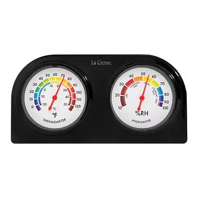 104-288 La Crosse Indoor Temperature & Humidity Gauge - DAMAGED BOX • $12.95