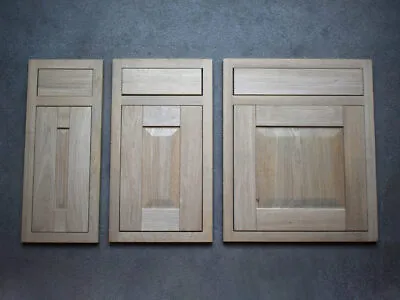 £91 • Buy Solid Oak Kitchen In-Frame Door Frontals 20mm Thick