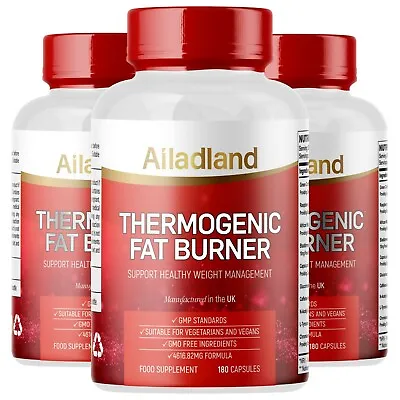Fat Burner Pills Weight Loss Slimming Keto Diet Thermogenic Fat Burning Tablets • £9.80