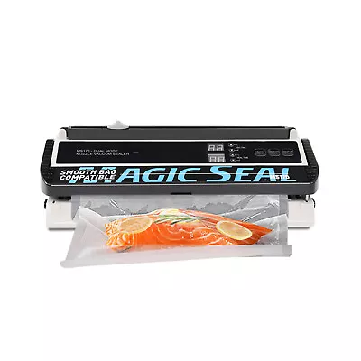$125.40 • Buy Vacuum Sealer Machine Food Storage Preservation Saver W/ Built-in Cutter + Bags
