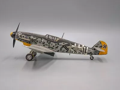 German Air Force Messerschmitt Me109 Fighter #11 - 1:48 - Built - Sold As-Is • $15