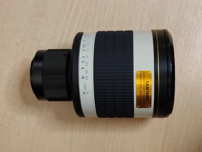 $180 • Buy Samyang 500mm F/6.3 Mirror Lens DX Multi-Coated For Sony E In  Mint  Condition