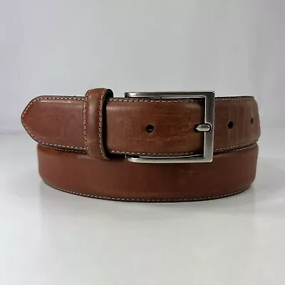 Damen+Hastings Kinzie Brown Genuine Leather Dress Belt - Men's Size 36 • $11.90