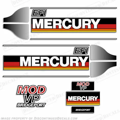 Fits Mercury 1986-1995 2.4 Litre MOD VP Bridgeport Decals - EFI • $99.95