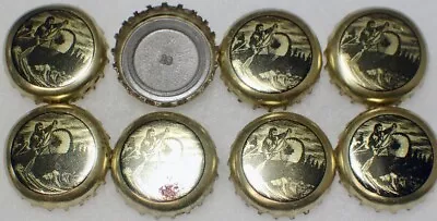 (8) Vintage Dory & Maple Leaf Collectible Bottle Caps Canada Molson Or Labatt? • $6.88