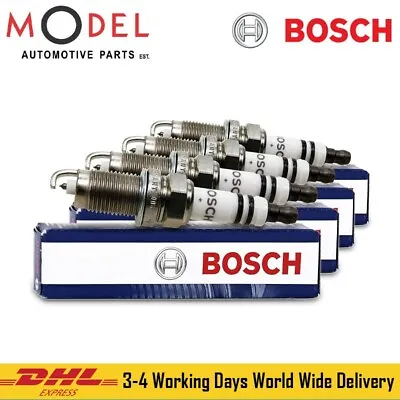 Bosch 4x Spark Plugs For Audi-Volkswagen 0242236566 / 101000062AB • $35