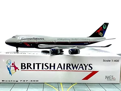 Net Models / Gemini Scale 1:400 British Airways Boeing 747-400 G-CIVB • $69