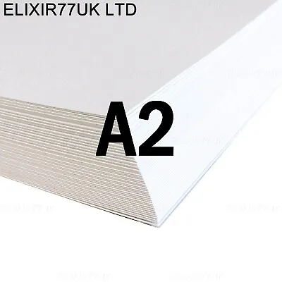 A6 A5 A4 A3 A2 WHITE CRAFT DECOUPAGE CARD MAKING STOCK PAPER PRINTER 100- 300gsm • £209.99