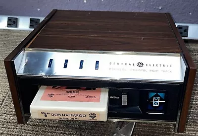 GE Model TA-400 General Electric 2-4 Channel 8 Track Tape Player Tested 49979 • $94.05