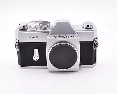 Mamiya/Sekor Silver 1000 DTL 35mm SLR Film Camera Body M42 Cap READ (#10851) • $12.95