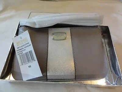 Michael Kors Silver/Gray Purse/ Wristlet New In Box • $39.99