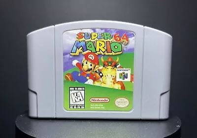 Super Mario 64 (Nintendo 64 1999) - Working & Authentic • $35