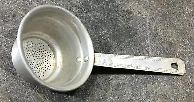 Aluminum Strainer Ladle Dipper Cup Vintage Screen • $4.99