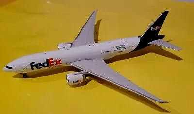 Phoenix Models 1:400 FedEx 777F Eco Demonstrator Titles N878FD Rare • $69