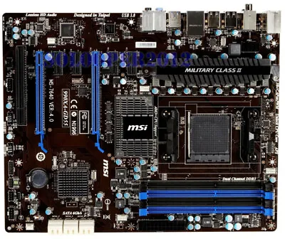 MSI 990XA-GD55 Socket AM3/AM3+ AMD 990X DDR3 DIMM USB3.0 ATX Motherboard • $141.25