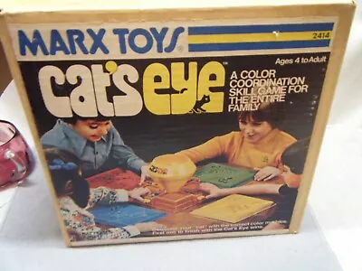 Vintage Cats Eye Game  Complete With Box • $23