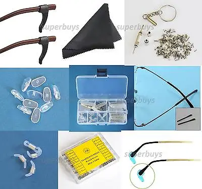 $5.25 • Buy Glasses Eyeglass Frames Screwdriver Screw Nose Pad Ear Hook Repair Kit Tool Set