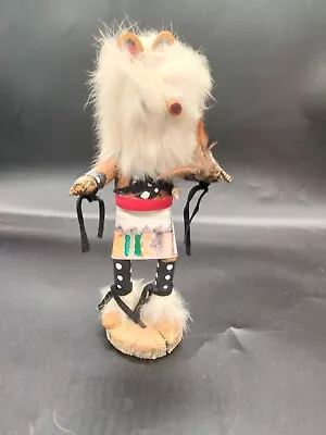 Vintage Handmade Navajo Kachina Wolf Dancer Signed Berrieu 8 Inches Tall • $39.99