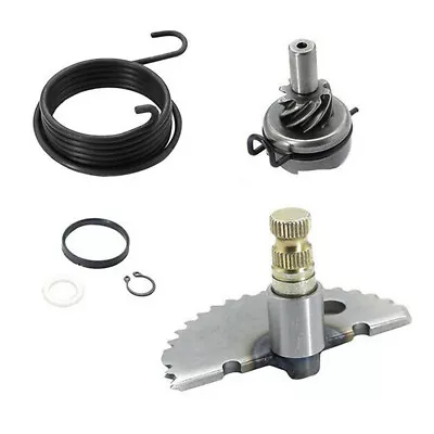 1 Set Motorcycle Kick Start Shaft Spring Gear Starter Pinion Engine Accessories • $18.63