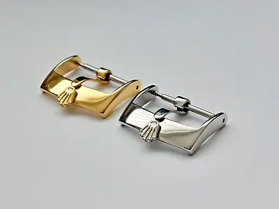 New 16mm/18MM STAINLESS STEEL/ GOLD PLATED Watch Strap BUCKLE For Rolex. • £24.99