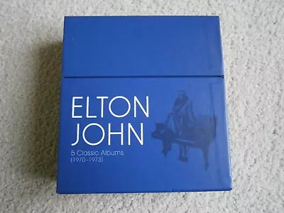 Elton John '5 Classic Albums (1970-1973)' 2012 UK 5 X CD Box Set (like New) • $49.90