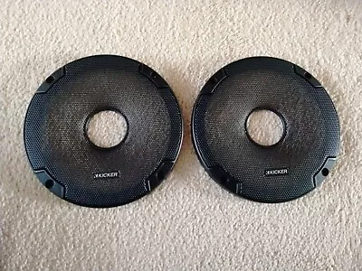 2023 Kicker 46CSC674 CSC67 6.75  6 3/4 Inch Speaker Grills Covers • $13.99