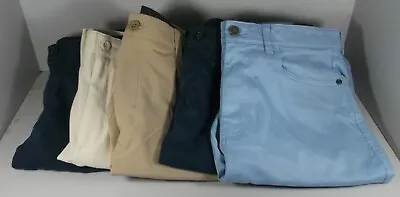 Lot Of Five Men's Pants Size 32 X 32 & Shorts 32 Various Colors Johnston Murphy • $34.95