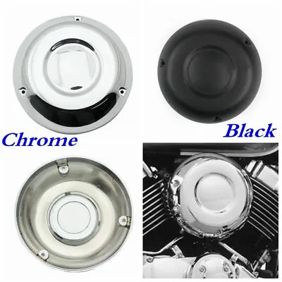 Air Cleaner Filter Box Cover For Yamaha Drag V Star XVS400 XVS650 98-17 Chrome • $35.35