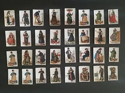 25 Vintage Haus Neuerburg Cigarette Card Lot Ethnic Costumes German • $15.75