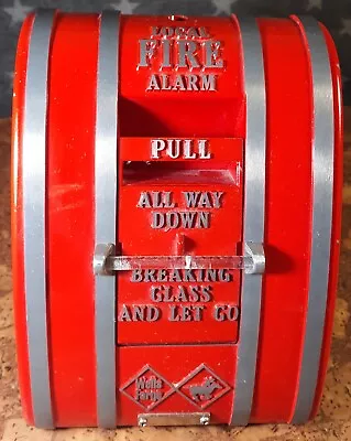 Vintage WELLS FARGO Local Fire Alarm PULL By Edwards - EXCELLENT Clean Condition • $275