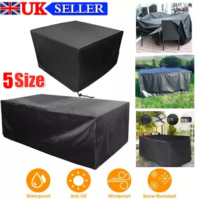 £4.48 • Buy Duty Outdoor Waterproof Garden Patio Furniture Cover For Rattan Table Cube NEW