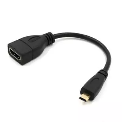 Micro HDMI-compatible Male  To HDMI-compatible Female Adapter Connector Cables • $1.81