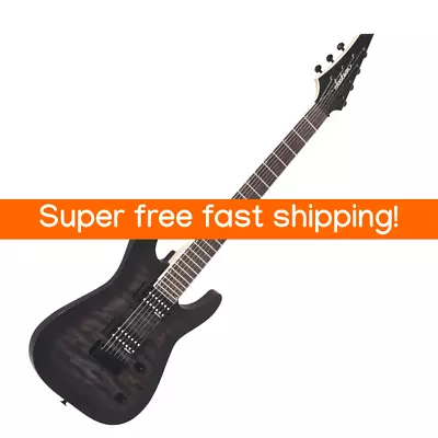 Jackson JS Series Dinky Arch Top JS22Q-7 DKA HT Electric Guitar -Black Burst • $369.99
