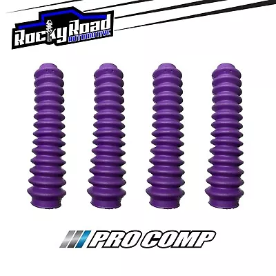 Pro Comp PURPLE Universal Shock Absorber Dust Boot Boots (Set Of 4) 2” X 11” • $39.99