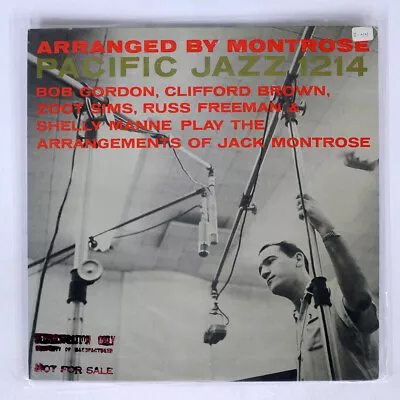 Jack Montrose Arranged By Montrose Pacific Jazz Pj1214 56. Us Vinyl Lp • $63.99