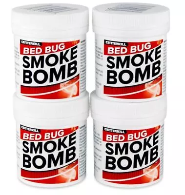 Pack Of 24 Bed Bug Killer Treatment Pest Fogger CritterKill Smoker BIG 16G • £16.99