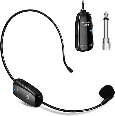 £25 • Buy Wireless Microphone Headset For PA System, XIAOKOA Handheld Headset Microphone 2
