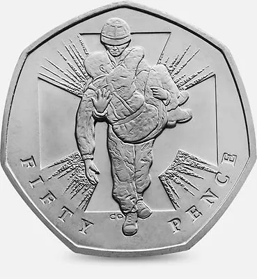 RARE 50p PENCE COIN - 2006 - THE INSTITUTION OF THE VICTORIA CROSS • £1.50