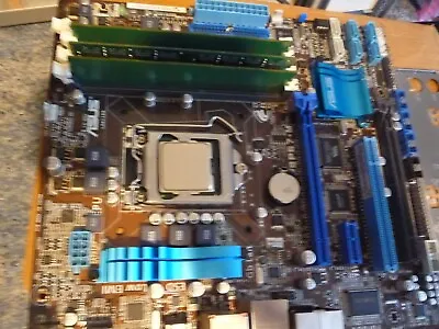 ASUS P8P67-M . Motherboard + I5-2500k Cpu. + 12gb Ram .+ Cooler. • £45