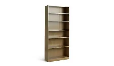 £63.99 • Buy Maine Tall & Deep Bookcase - Oak Effect
