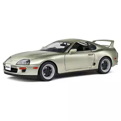 Solido 1998 Toyota Supra Mk4 (A80) Targa Roof Grey (w/ Removable Roof) 1:18 • $59.99