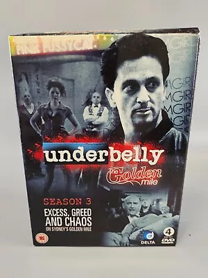 Underbelly The Golden Mile DVD Region 0 PAL FAST FREE P&P • £18.99