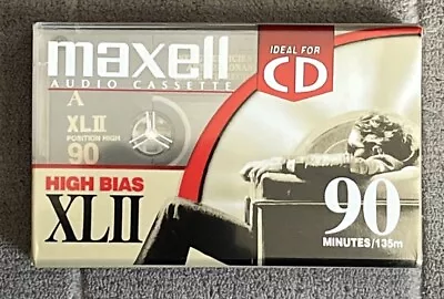 Maxell XL-II 90-minute Blank Audio Cassette • $7.95