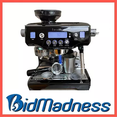 BREVILLE BES980BKS The ORACLE AUTO MANUAL ESPRESSO COFFEE MACHINE  - REFURBISHED • $1289